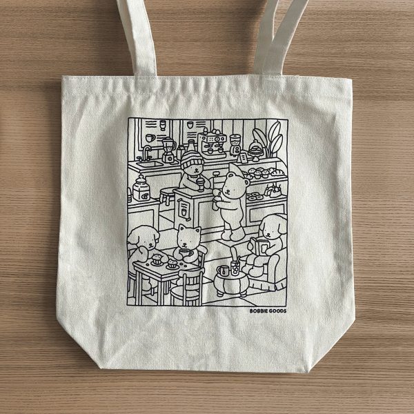Coffee Shop Tote Bag - Image 3